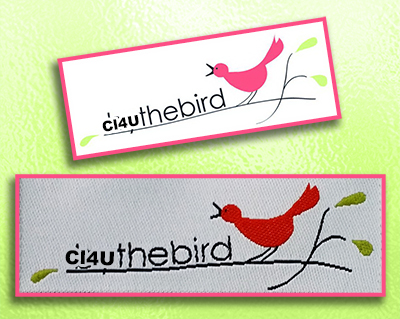 custom labels for hand bags